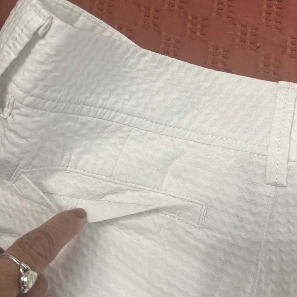 White Callahan Pattern Shorts - image 3